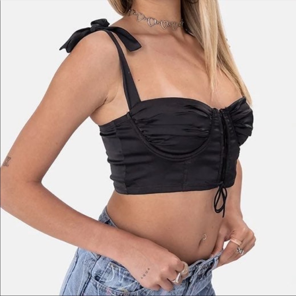 Adika Silk Tie Tank